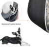 Stylish Portable Mesh PU Leather Dog & Cat Carrier