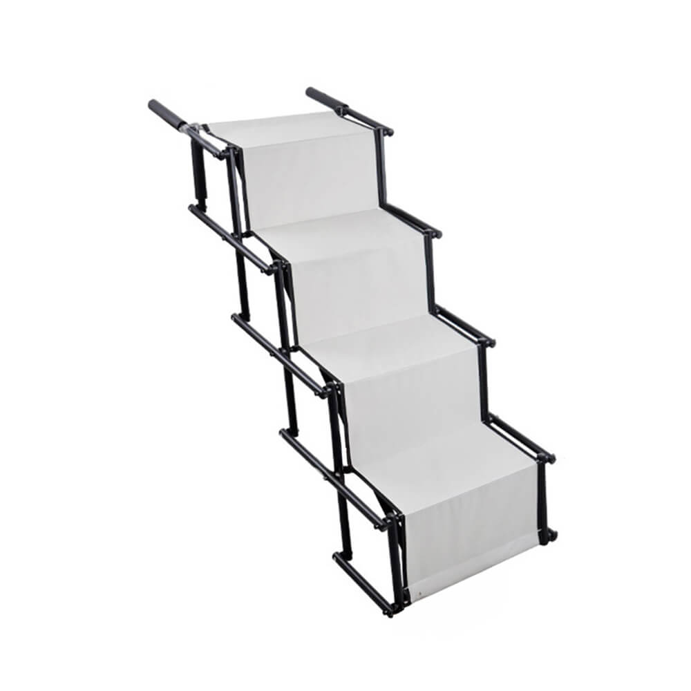 Travel Portable Foldable 4-Steps Non-Slip Dog Car