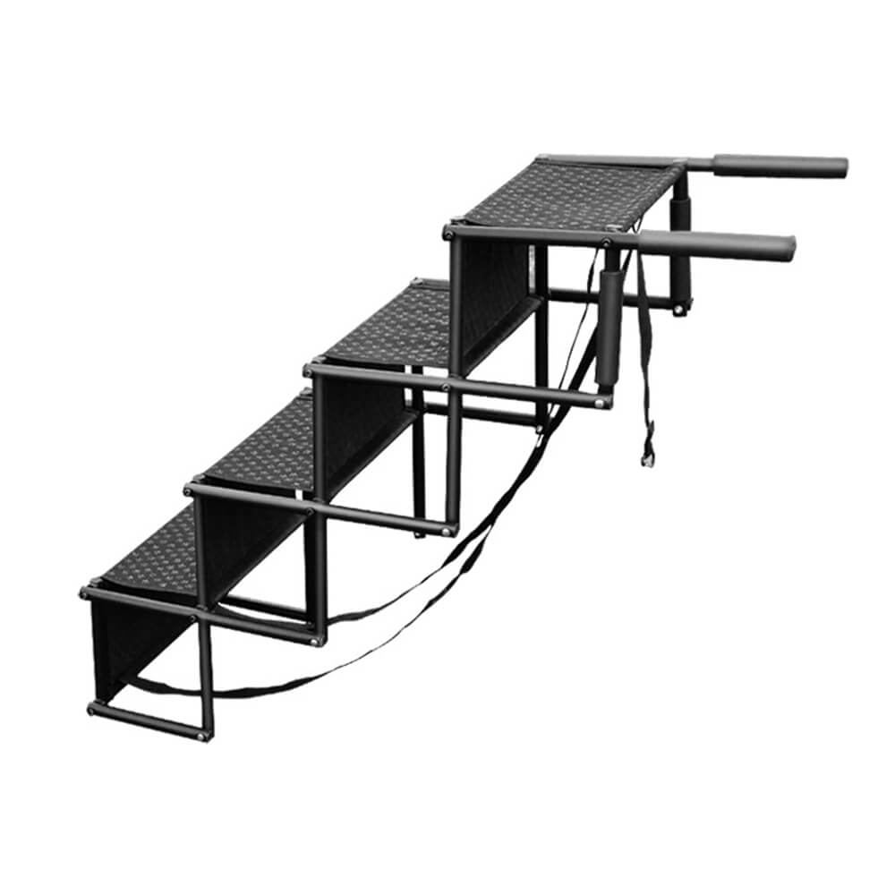 Travel Portable Foldable 4-Steps Non-Slip Dog Car