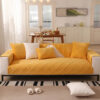 Velvety Soft Short Plush Modern Interiors Couch Co