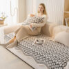 Vintage Classic Chenille Scratch Resistant Sofa Pr
