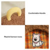 Vintage Plaid Cozy Plush Warm Foldable Cat Cave Do