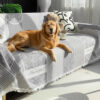 Waffle Texture Fabric Breathable Skin-Friendly Fur