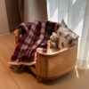 Warm Cozy Plaid Sherpa Fleece Thickened Blanket fo
