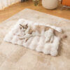 Wave Pattern Ultra Soft Faux Rabbit Fur Dog & Cat 