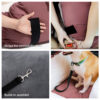 Bear Ears Pet Car Safety Bed Dog Car Seat Bed