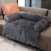 Calming Furniture Protector Dog Bed - Fuzzy Backre