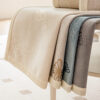Chenille Anti-Slip Butterfly Pattern Morandi Color