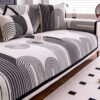 Chenille Arch Pattern Scratch-Resistant Couch Cove