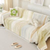 Colorful Rainbow Gradient Full Sofa Drape Throw Co