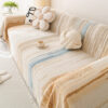 Colorful Rainbow Gradient Full Sofa Drape Throw Co