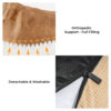 Deluxe Flannel Double-Layer Orthopedic Dog Sofa Be
