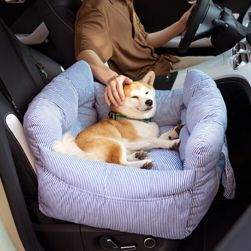 Portable Leisure Outing Pet Bolster Large Dog Car