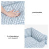 Fashion Ruffle Plaid Detachable Warm Dog & Cat Bed