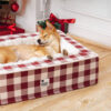 Festive Classic Tartan Cozy Dog Anti-Anxiety Calmi