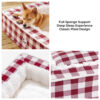 Festive Classic Tartan Cozy Dog Anti-Anxiety Calmi