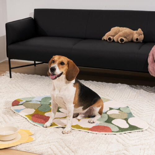 Greenery Forest Heterotype Plush Carpet Pet Mat Pe