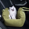 Herringbone Travel Bolster Safety Puppy Dog Car Se