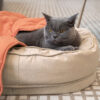 Leaf Shape Dog Blanket With Donut Dog Bed Luxury D