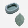 Leaf Shape Dog Blanket With Donut Dog Bed Luxury D