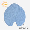 Super Large Leaf Shape Human Mat Dog Blanket