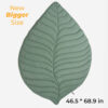 Super Large Leaf Shape Human Mat Dog Blanket
