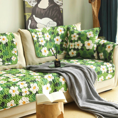 Super Soft Floral Anti-scratch Furniture Protector