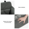 Travel Bolster Full Durable Washable Dog Car Back 