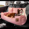 Travel Bolster Safety Medium Large Dog Car Back Se