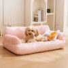 Vintage Leisure Diamond Dog & Cat Sofa Bed