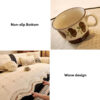 Wavy Pattern Anti-Scratch Plush Couch Cover