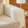Hand-woven Cotton Linen Non-slip Couch Cover for A