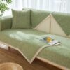 Hand-woven Cotton Linen Non-slip Couch Cover for A