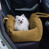 Herringbone Travel Bolster Safety Puppy Dog Car Se