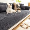 Jacquard Plush Comfortable Scratch-Resistant Non-S
