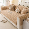 Lazy Chic Plush Winter Sofa Protector Skin-Friendl