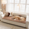 Lazy Soft Flannel Breathable Pet Mat Non-slip Couc