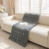 Lazy Soft Flannel Breathable Pet Mat Non-slip Couc