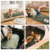 Lazy Soft Flannel Breathable Pet Mat Non-slip Couc