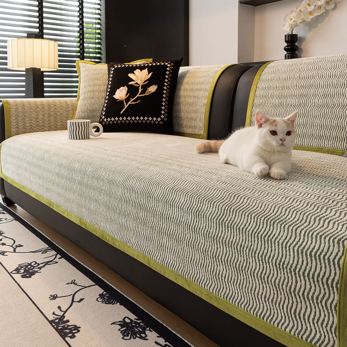 Light Luxury Chenille Breathable Fabric Scratch-Re