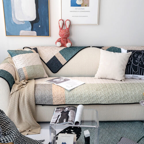 Light Luxury Cotton Sofa Cover Anti-Scratch Furnit