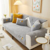 Lovely Cat's Paw Sherpa Fleece Anti-Slip Couch Cov