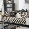 Modern Diamond Plush Sofa Decoration Non-Slip Couc