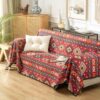 Moroccan Jacquard Multifunctional Throw Blanket Co