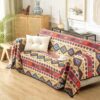 Moroccan Jacquard Multifunctional Throw Blanket Co