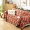 Moroccan Jacquard Multifunctional Throw Blanket Co