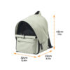 Outdoor Travel Expandable Breathable Cat Carrier B