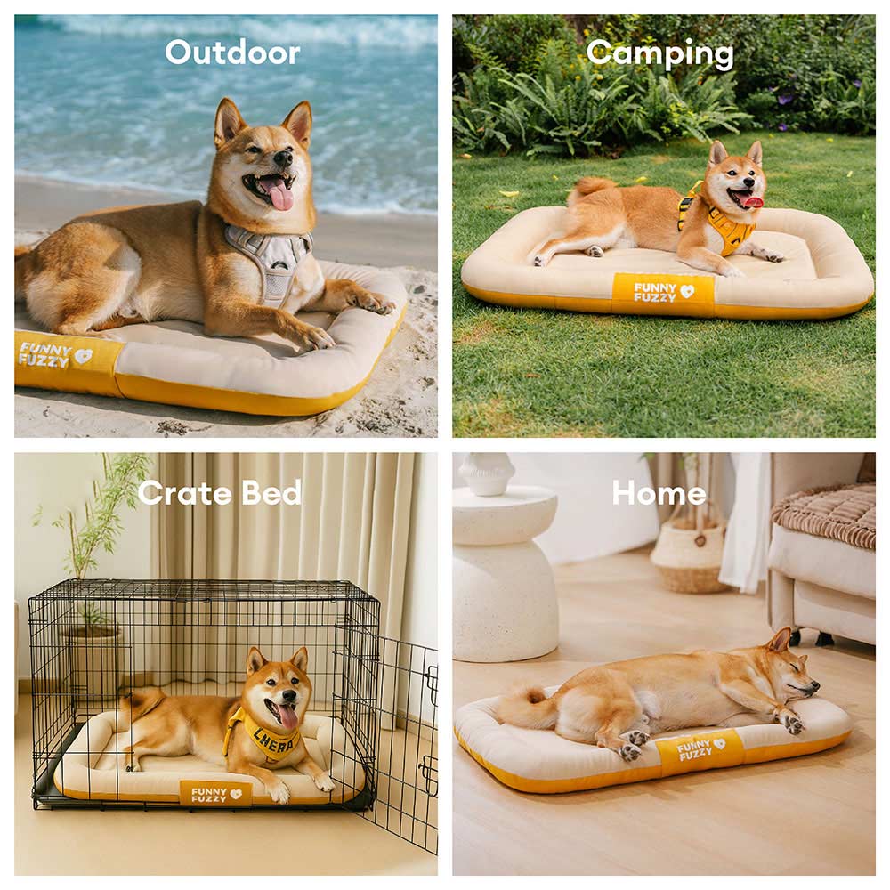 Outdoor Waterproof ＆ Chew-proof Memory Foam Orthop