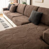 Modern Leaf Jacquard Water-Repellent Anti-Scratch 
