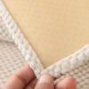 Simple Solid Colour Plush Furniture Protector Couc